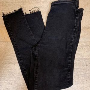 Free people black jeggings